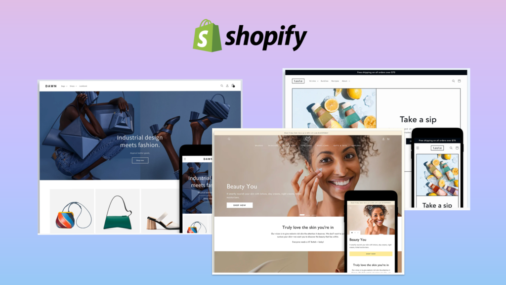 Shopify Store images for banner section