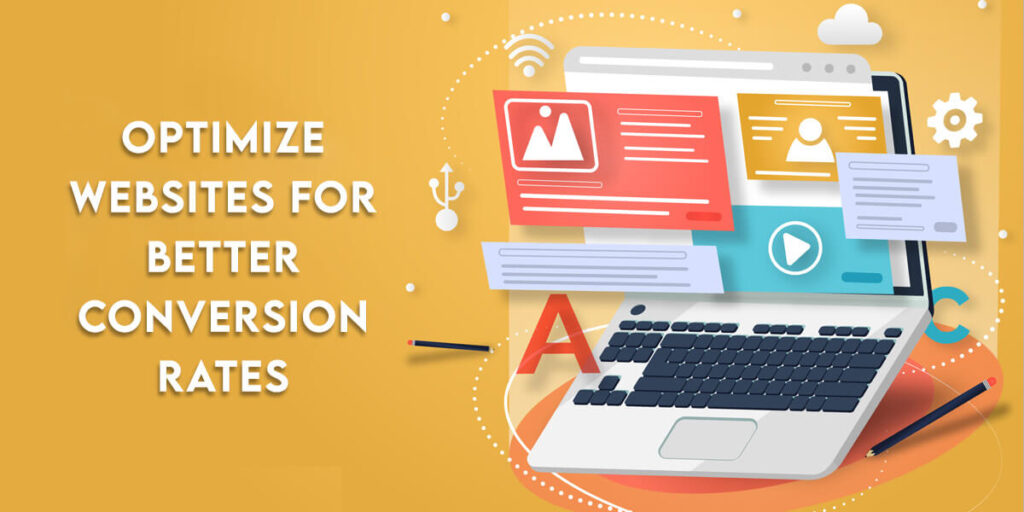 Website optimization for better conversion rate image