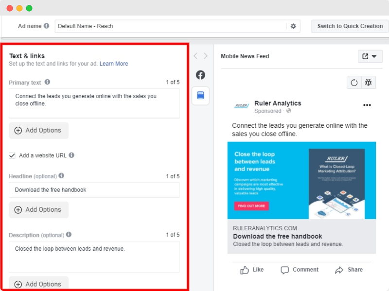 set up a click-to-call ad on Facebook Guide
